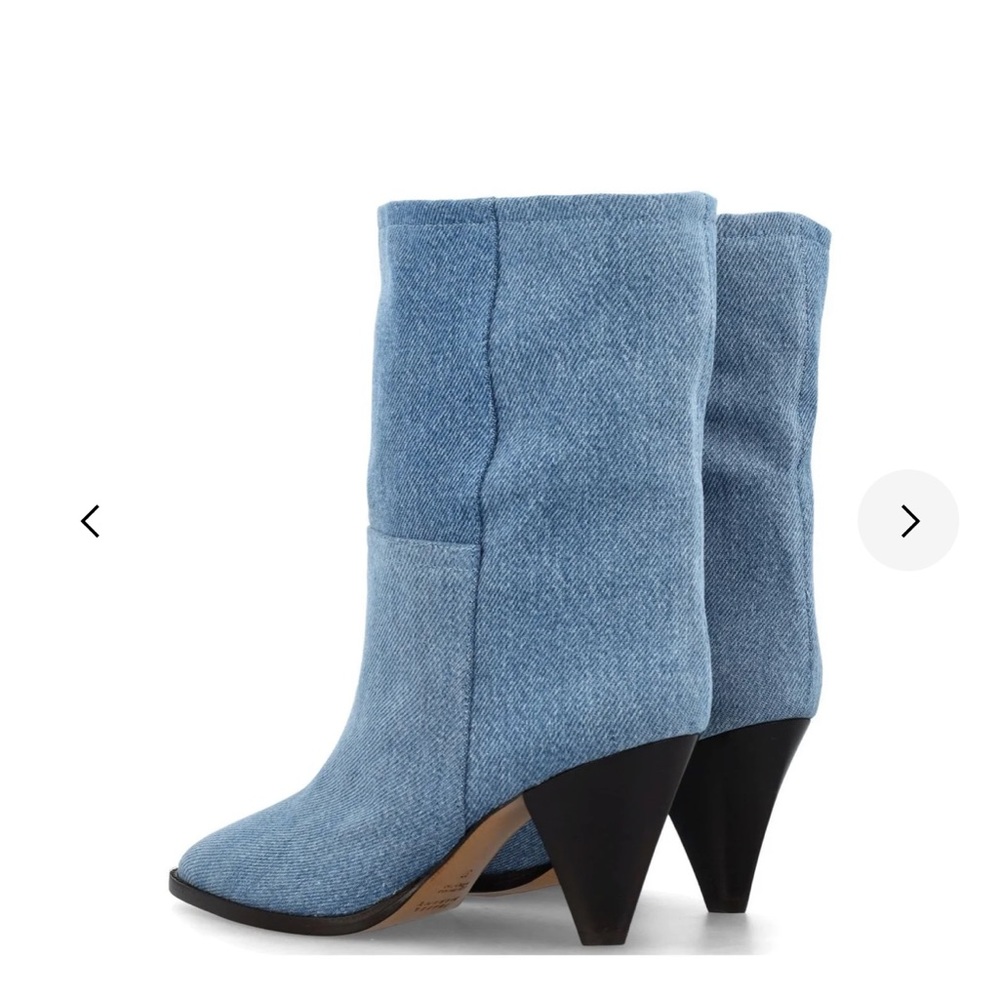 Isabel marant Isabel Marant Pointed Toe Seam Detailed Ankle Boots - Picture 3 of 4